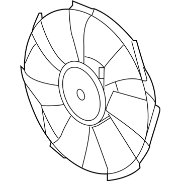 Honda 38611-6L2-A01 Fan Complete, Cooling