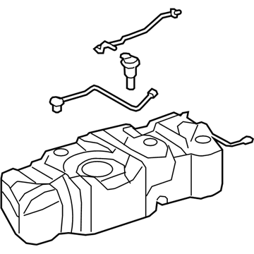 Toyota 77001-0C060 Fuel Tank Assembly