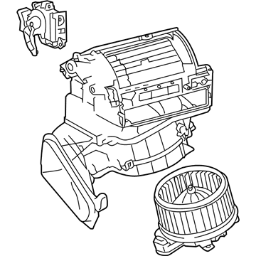 Lexus 87130-75030 Blower Assembly