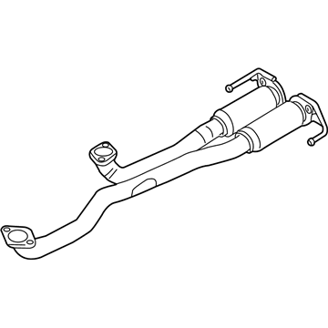 Ford BA1Z-5G203-A Front Pipe