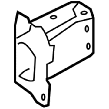 Hyundai 64710-3M000 Member Assembly-Front Crash, LH