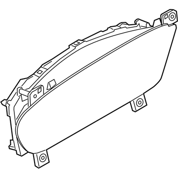 Ford LJ6Z-10849-DKG INSTRUMENT CLUSTER