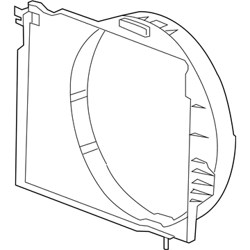 GM 15207758 Fan Shroud