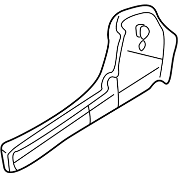Hyundai 88186-2D000-LT Cover-Shield Front Seat Inner, LH