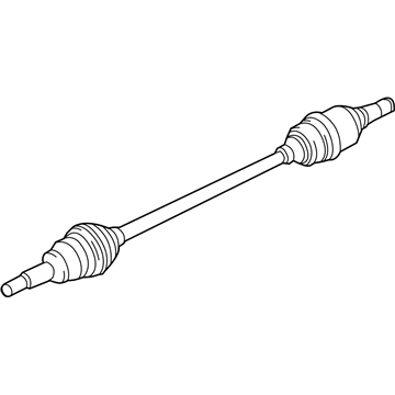 Ford 8A8Z-4K138-A Axle Shaft Assembly