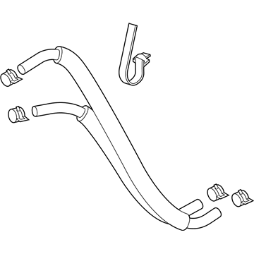 Hyundai 25420-S2700 Hose Assembly-Atm Oil Cooling