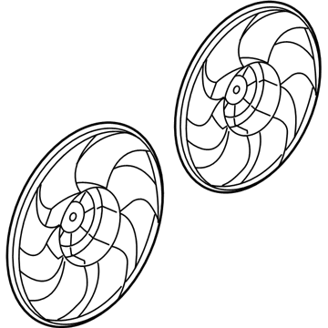 GM 89022508 Fan Blade