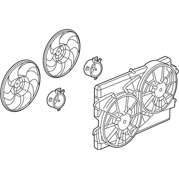 GM 10387467 Fan Shroud