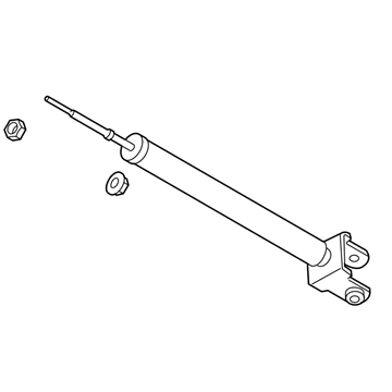 Nissan E6210-JA80B ABSORBER Kit-Shock, Rear