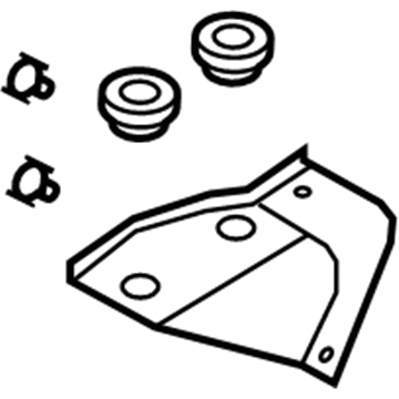 Ford 4C2Z-9A627-AA Bracket