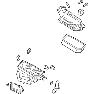 Ford 8C2Z-9600-B Air Cleaner Assembly