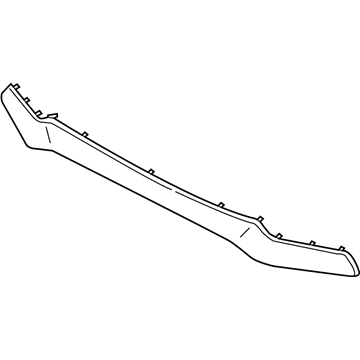 Hyundai 86696-J9000 Moulding Assembly-Rear Bumper, Center