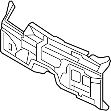 Hyundai 84120-2M200 Pad Assembly-Isolation Dash Panel