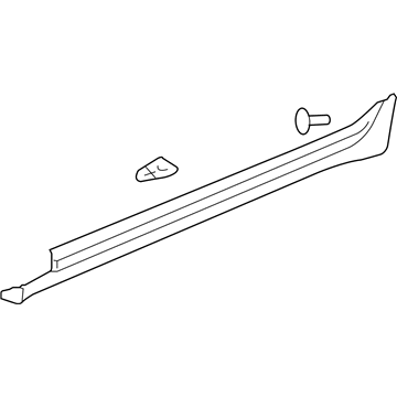 GM 25857764 Rocker Molding