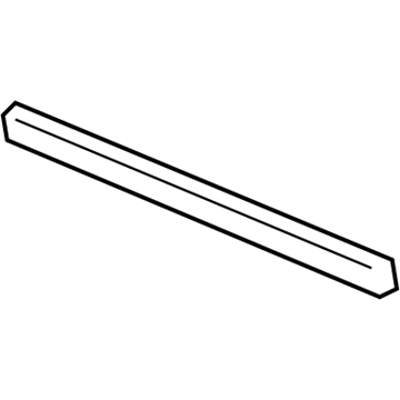 Mopar 55078084AA Molding-Rear Door