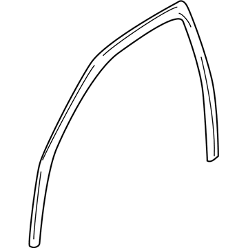 Kia 0K32A58770B Weatherstrip Assembly-Door, RH