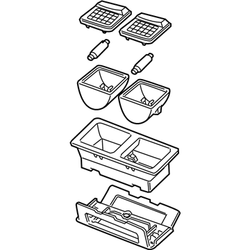 Ford 5L2Z-13776-AD Reading Lamp Assembly