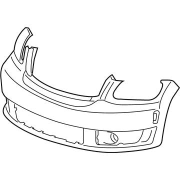 GM 25858225 Bumper Cover