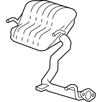 Mopar 5147249AB Resonator-Exhaust