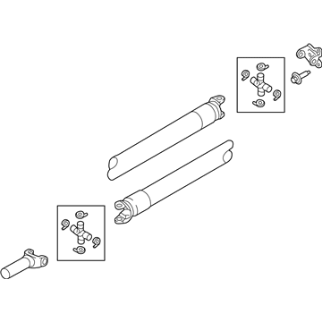 Ford BC3Z-4602-Z Drive Shaft