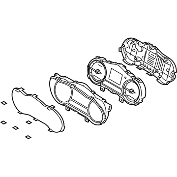 Kia 940114U012 Cluster Assembly-Instrument