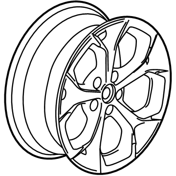 GM 84434570 Wheel, Alloy