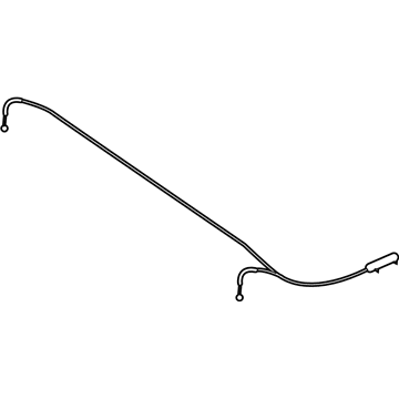 BMW 51-23-7-397-502 Rear Bowden Cable