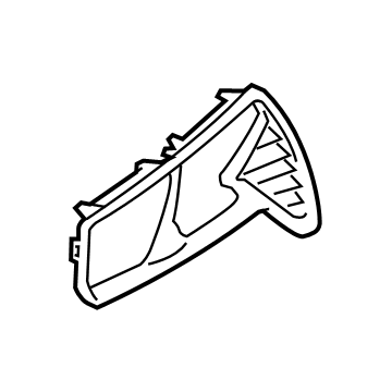 GM 23406858 Lamp Bezel