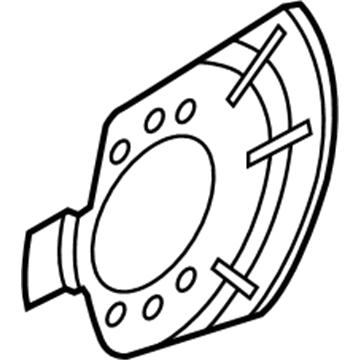 Nissan D1151-3ANMA Plate-BAFFLE