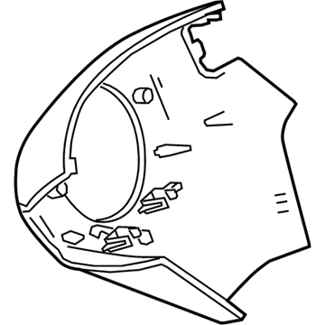 GM 11546331 Rear Shroud