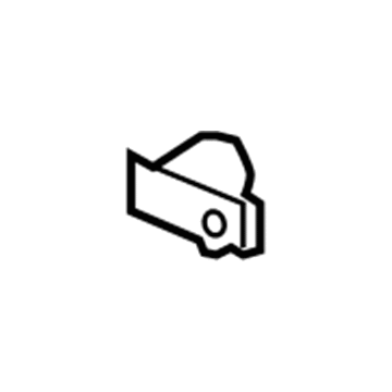 Honda 53736-SK7-950 Holder B, Power Steering Pipe