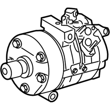 Lexus 88320-35691-84 Reman A/C Compressor