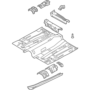 Ford GV6Z-7811135-A Floor Pan