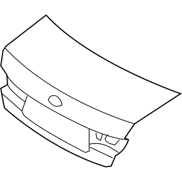 Hyundai 69200-3Q000 Panel Assembly-Trunk Lid