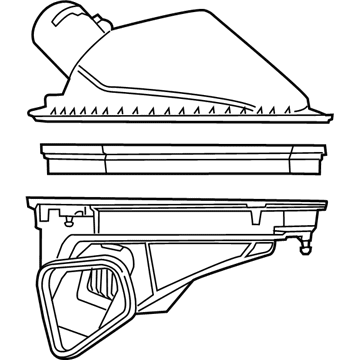 GM 84008590 Air Cleaner Assembly