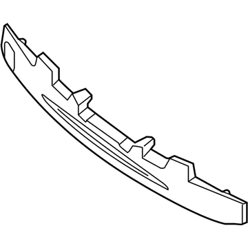 Nissan 62090-JA00A Energy ABSORBER-Front Bumper