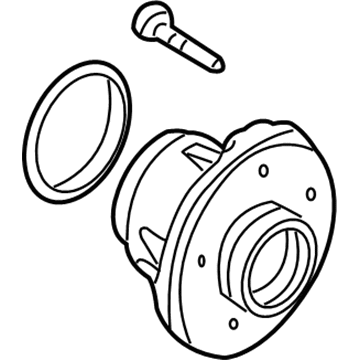 Infiniti 40200-AR00A Road Wheel Hub Assembly, Front Right