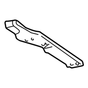 BMW 51-71-8-168-197 Left Front Panel Support Sealing