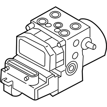 Kia 589103E500 Hydraulic Module Abs Controller