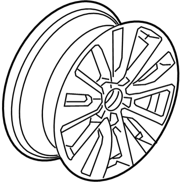 Honda 42700-TR0-A81 Disk, Aluminum Wheel (16X6 1/2J) (Enkei)