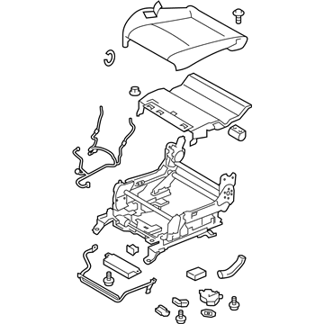 Infiniti 87350-1MK6B Cushion Assembly - Front Seat