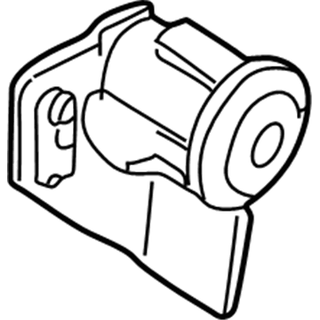 Nissan 90600-7B227 Cylinder Back Door Lock