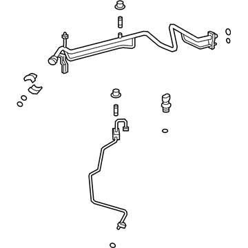 Toyota 88710-52040 Rear Suction Line