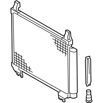 Toyota 88460-AZ015 Condenser