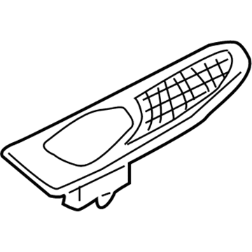 Nissan 80946-4Z064 Pad-Front Door Armrest, RH