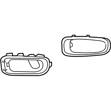 Mopar 68256471AA Bracket-License Plate