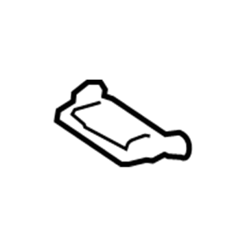 Honda 84183-SDN-A00ZA Cover, Coat Hanger *NH220L* (CLEAR GRAY)