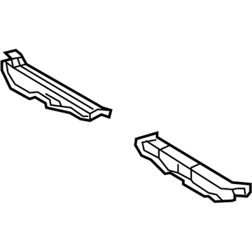 Lexus 57051-30100 Member Sub-Assy, Front Floor Cross, RH