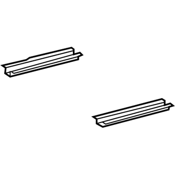 Lexus 57417-30080 Reinforcement, Front Floor Under