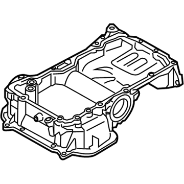 Infiniti 11110-3GM2B Oil Pan Assembly